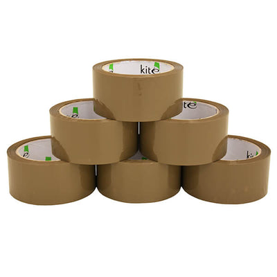 Packing tape roll for secure packaging